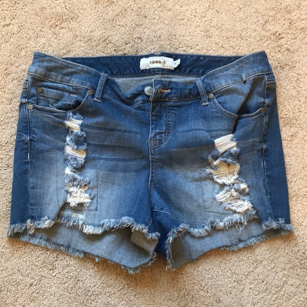 Torrid Distressed Shorts